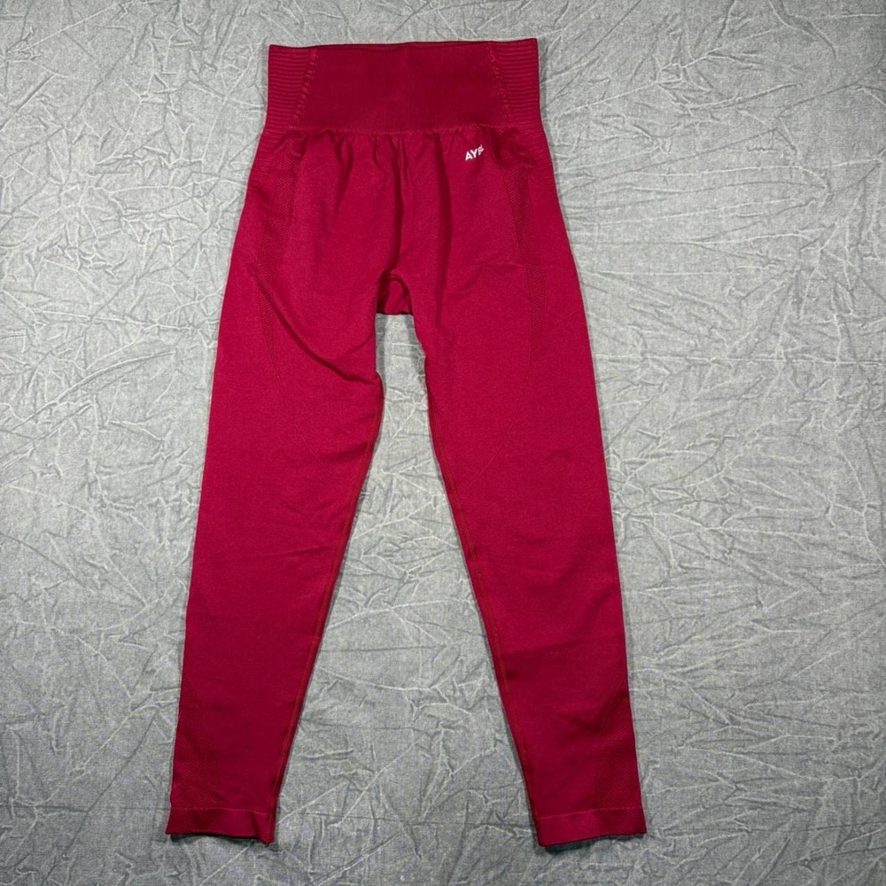 AYBL Balance V2 Seamless Leggings Rumba Red High Waisted Womens L